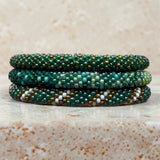Bracelet népalais Trio Cœur ouvert
