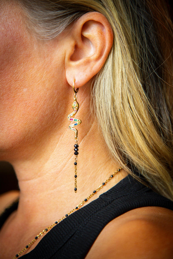 Boucles d’oreilles Serpent – Collection Inner Light