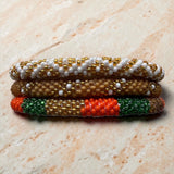 Bracelet népalais Trio Abondance joyeuse