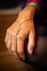 Bijou de Main Inner Light-Serpent Talisman énergétique