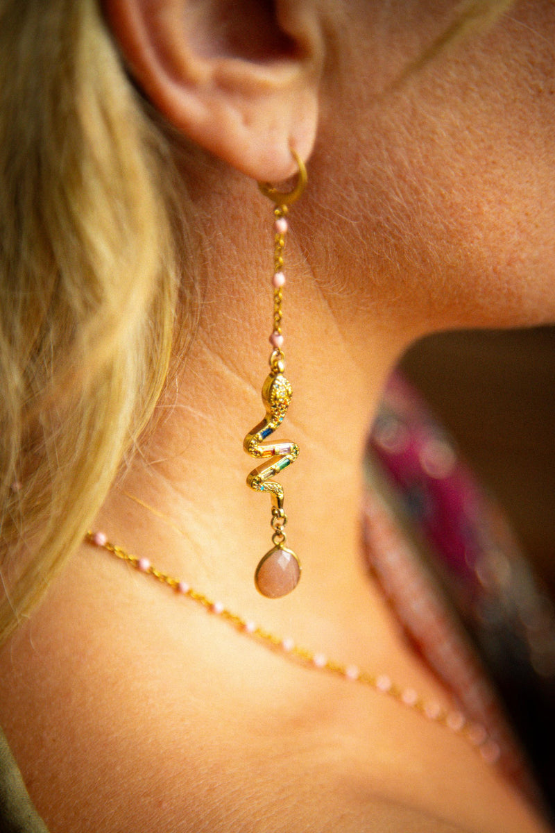 Boucles d’oreilles Serpent – Collection Inner Light