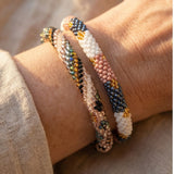 Bracelet népalais Duo Ancrage doux