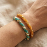 Bracelet népalais Duo Alignement