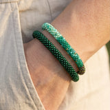Bracelet népalais Duo Épanouissement