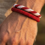 Bracelet népalais Duo Feu sacré