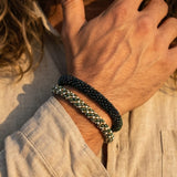 Bracelet népalais Duo Renouveau ancré