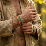 Bracelet népalais Duo Vitalité du cœur