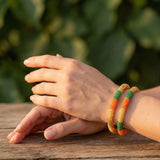 Bracelet népalais Duo Vitalité du cœur