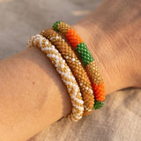 Bracelet népalais Trio Abondance joyeuse