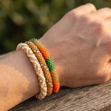 Bracelet népalais Trio Abondance joyeuse