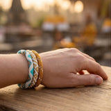 Bracelet népalais Trio Abondance sereine