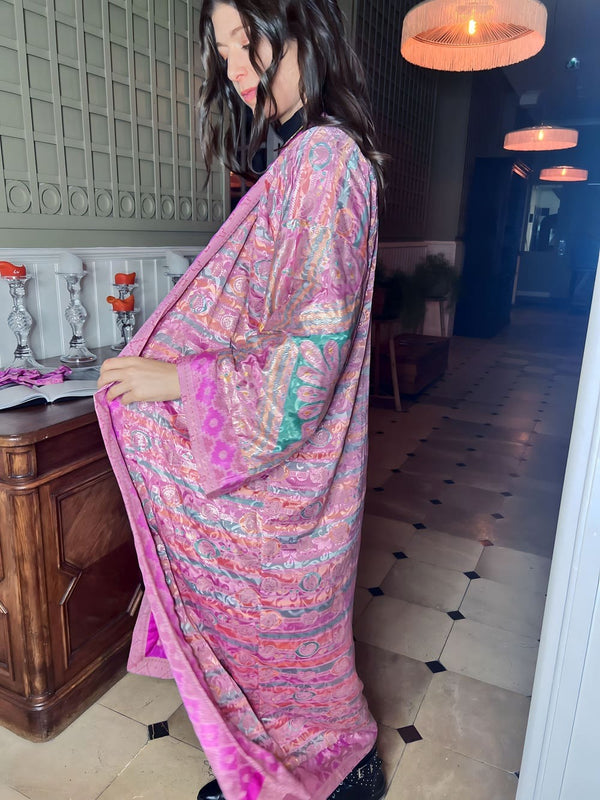Indira reversible long kimono