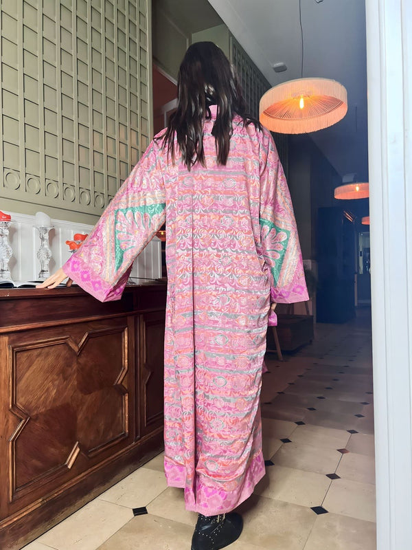 Indira reversible long kimono