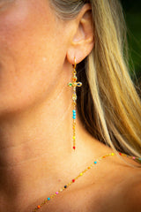 Boucles d’oreilles Croix – Collection Inner Light