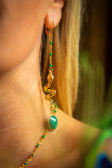 Boucles d’oreilles Serpent – Collection Inner Light