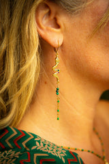 Boucles d’oreilles Serpent – Collection Inner Light