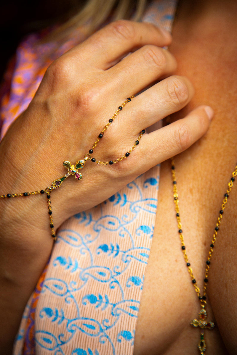 Sautoir Croix – Inner Light | Talisman énergétique