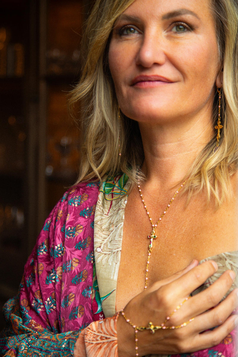 Sautoir Croix – Inner Light | Talisman énergétique