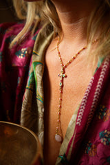 Sautoir Croix – Inner Light | Talisman énergétique