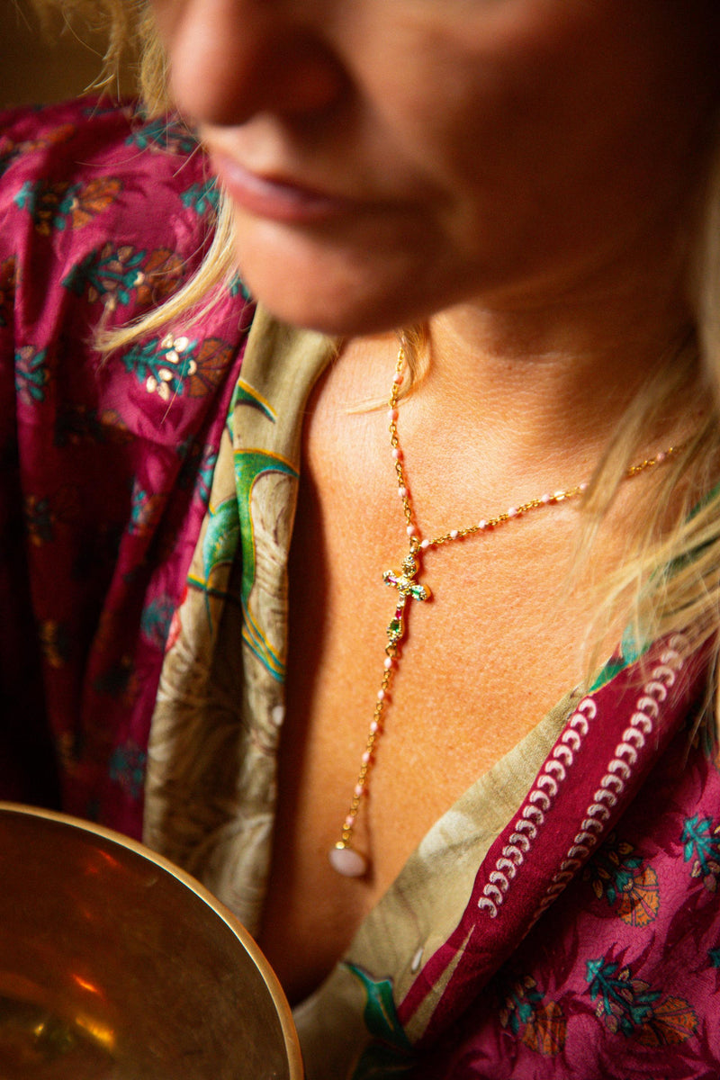 Sautoir Croix – Inner Light | Talisman énergétique