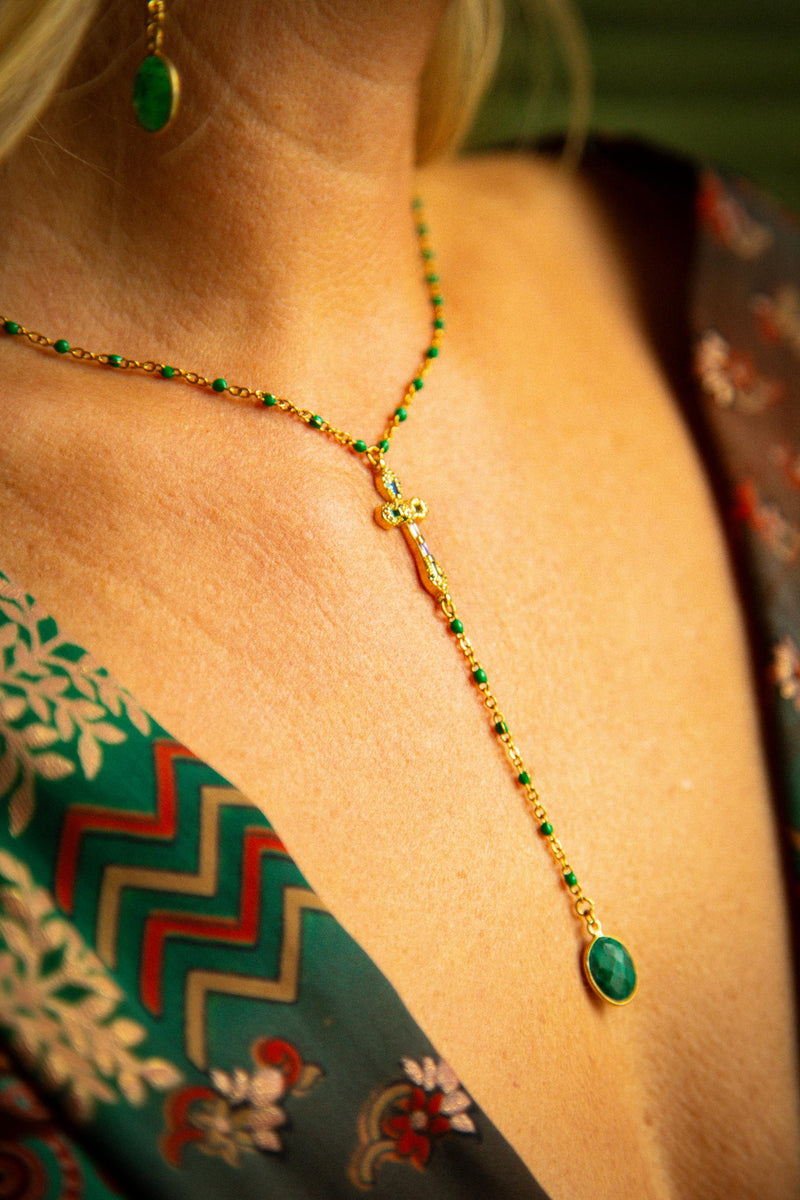 Sautoir Croix – Inner Light | Talisman énergétique