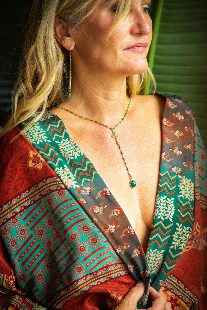 Sautoir Croix – Inner Light | Talisman énergétique