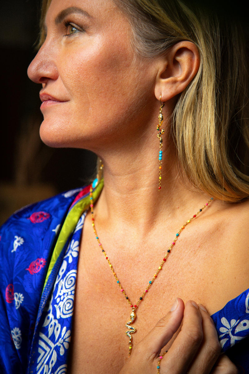 Sautoir Serpent – Inner Light | Talisman énergétique