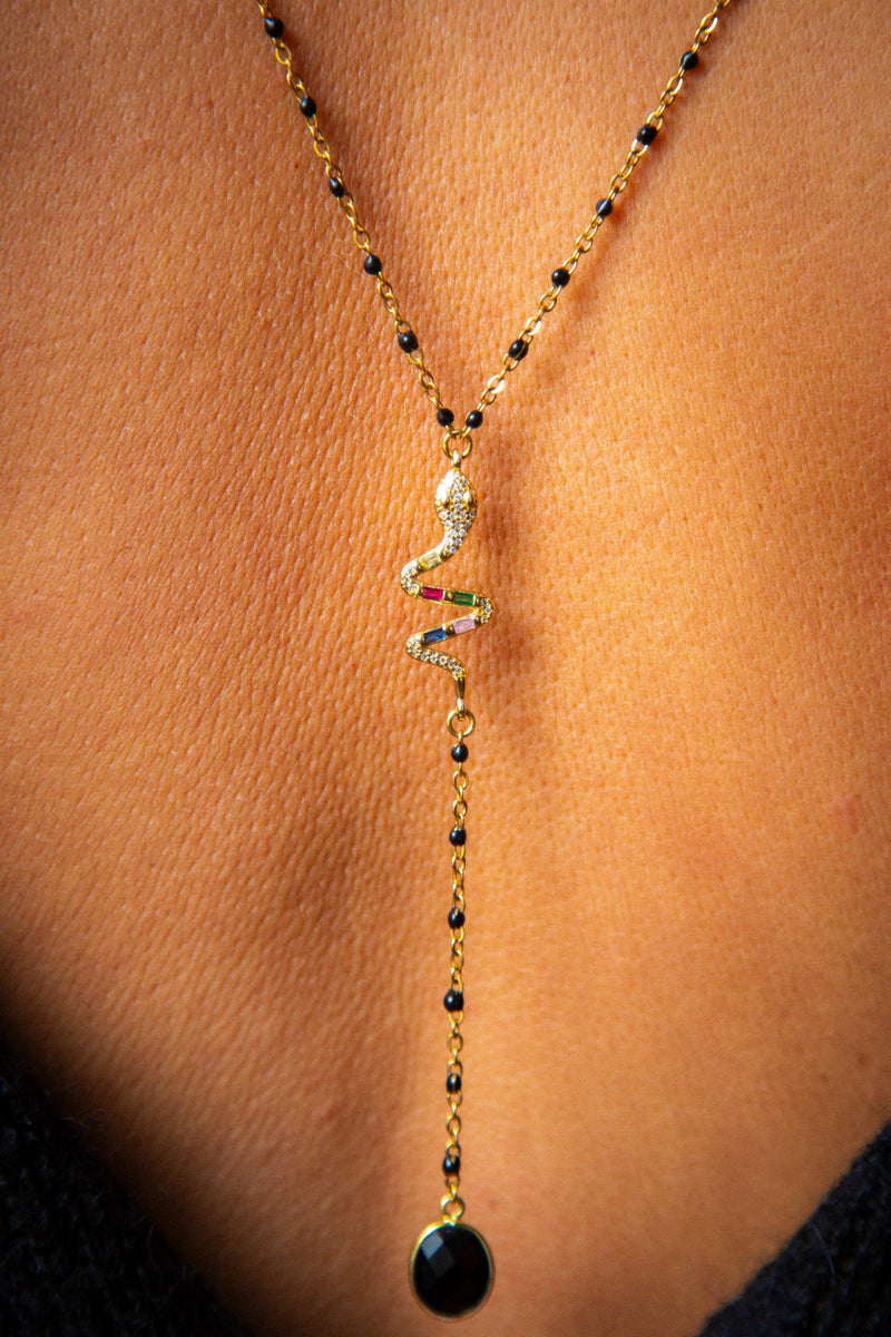 Sautoir Serpent – Inner Light | Talisman énergétique