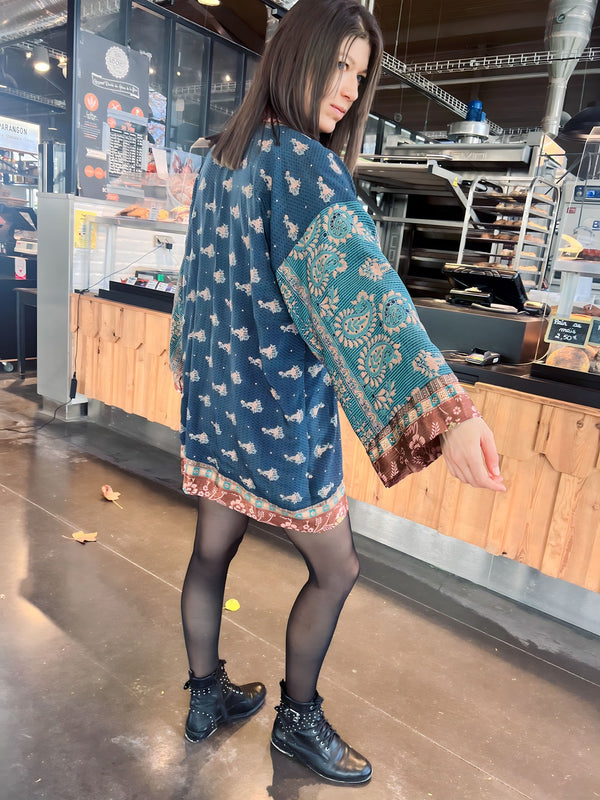 Jaï reversible short kimono