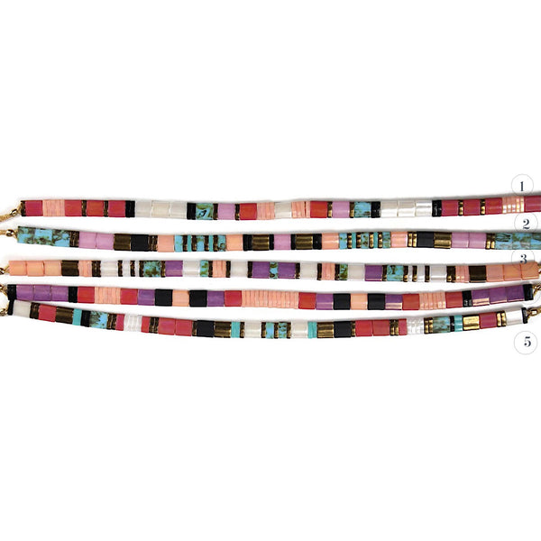 Tila Bead Bracelet random color
