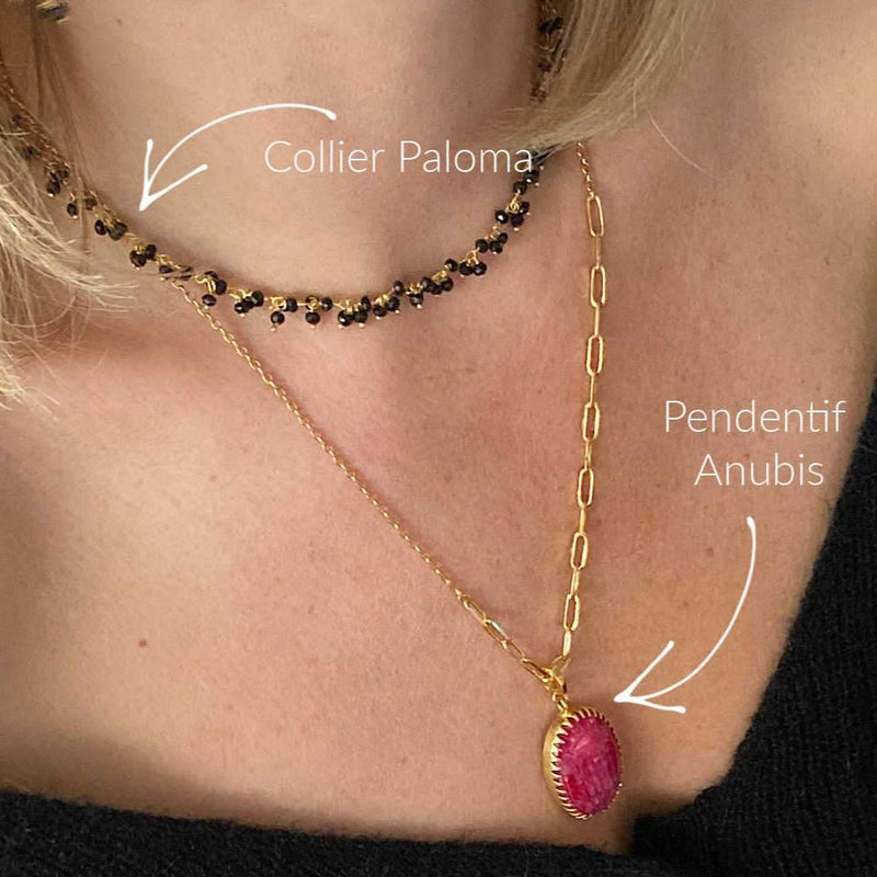 COLLIER PALOMA-SPINELLE