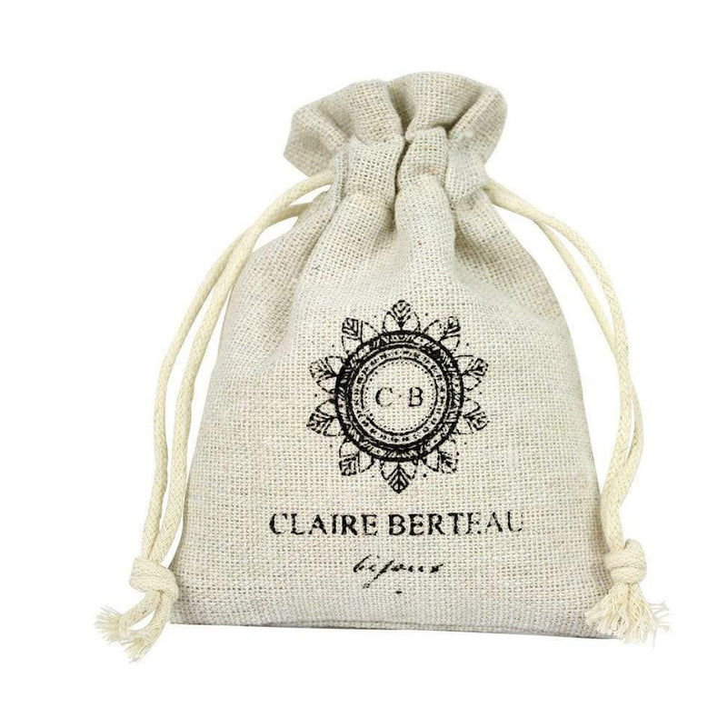 CHARM FEATHER BLANC ARGENT - Claire Berteau Bijoux